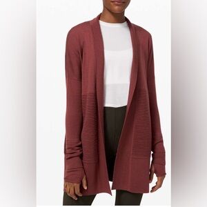 Lululemon Merino Wool Wrap Cardigan